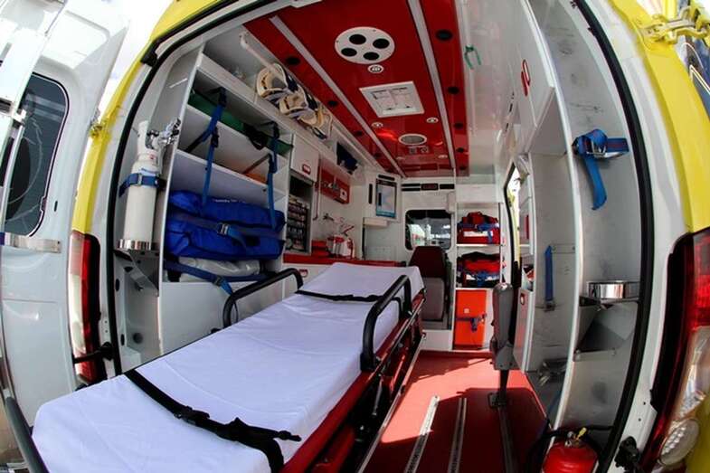 Ambulancia del SUC (Foto TA)